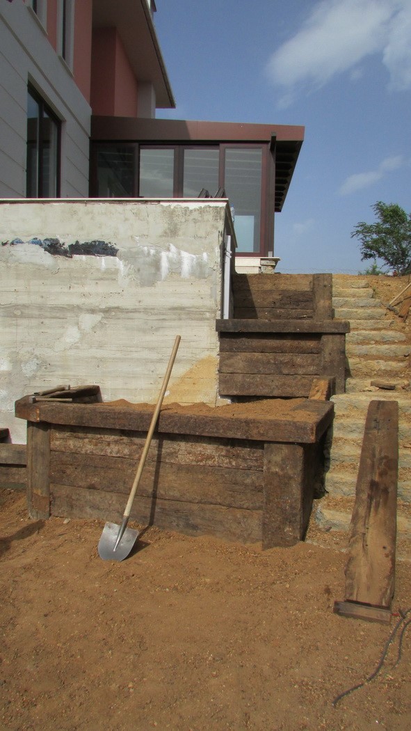 Ahşap travers uygulamamız